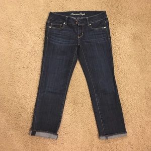 AEO Artist crop jean