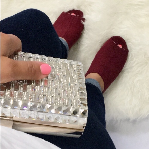 🚩Final Price Drop🚩Burgundy new wedges size 6-10 - Picture 3 of 4