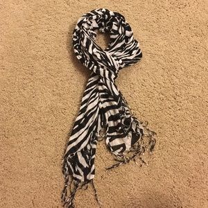 Zebra scarf