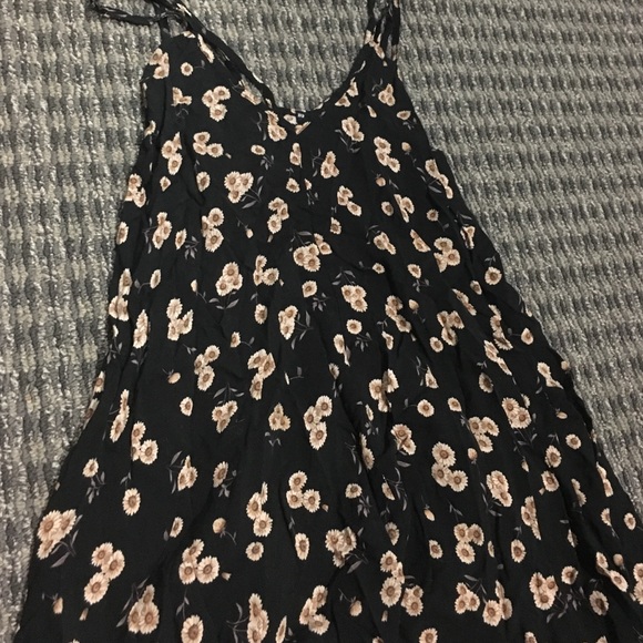 Floral brandy summer dress or pool cover