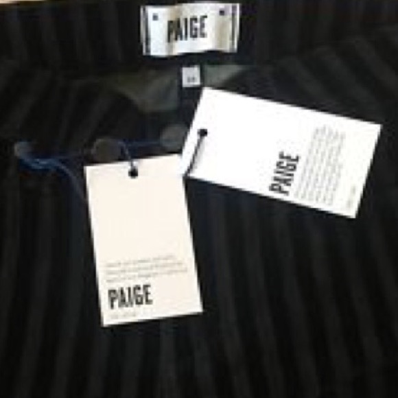 πHPπ PAIGE Velvet Flocked VERDUGO Skinny JEANS - Picture 4 of 4