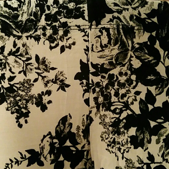 Vintage Floral Palazzo Pants - Picture 3 of 4