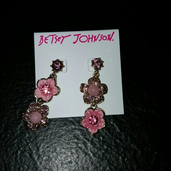 Betsey Johnson Jewelry - Betsey Johnson earrings