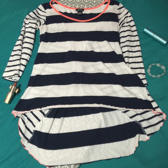 Long sleeve striped shirt from Rue 21