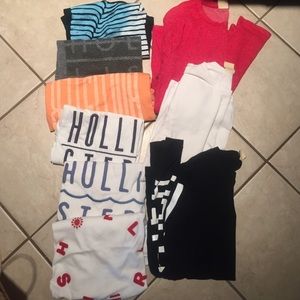 Hollister Shirts - 9 total
