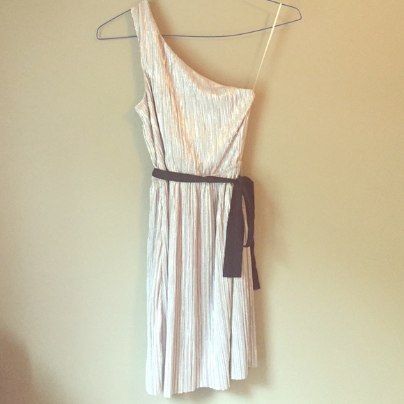 Metallic EXPRESS dress. Worn once!!!!!