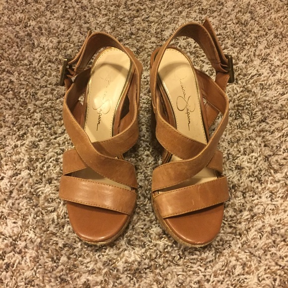 Jessica Simpson wedges