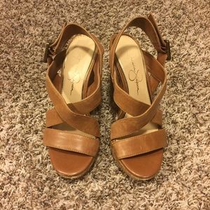 Jessica Simpson wedges