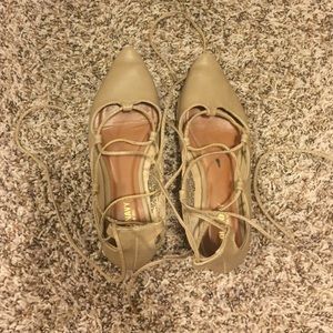Old Navy lace-up flats
