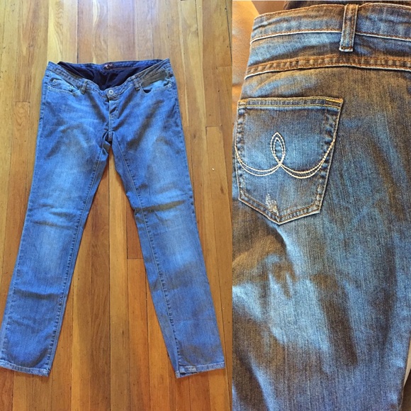 Maternity Jeans with Waistband (Skinny) XL
