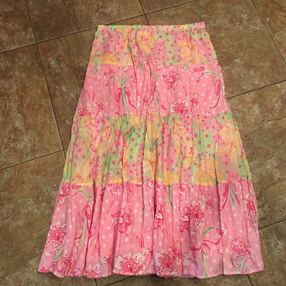 🌺 Lilly Pulitzer flowy skirt