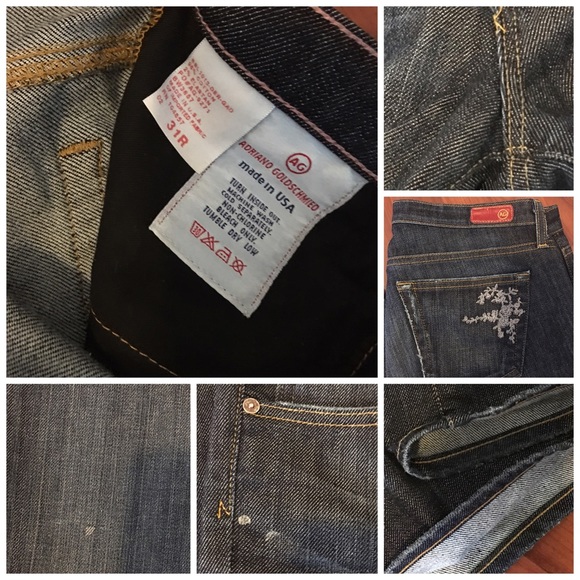 Adriano Goldschmied "The Angel" Dark Wash Jeans - Picture 4 of 4