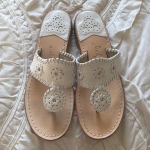 White Jack Rogers size 7