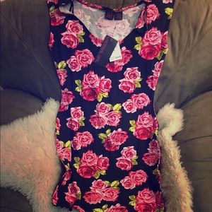 Material Girl Rose Dress NWT
