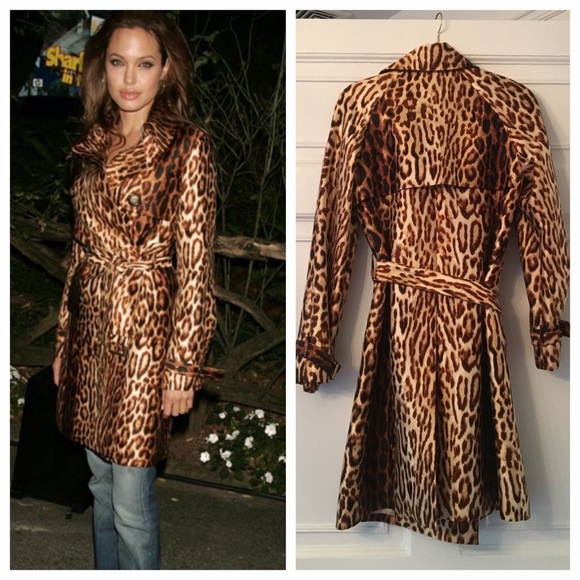 celine leopard coat