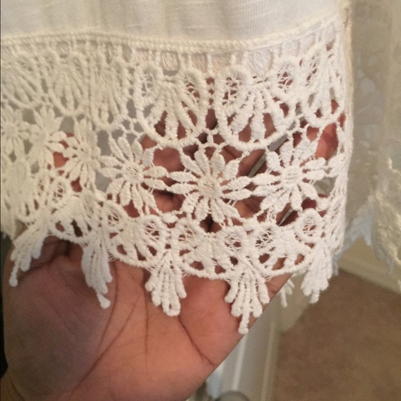 Xl blouse with lace bottom! - Picture 2 of 3