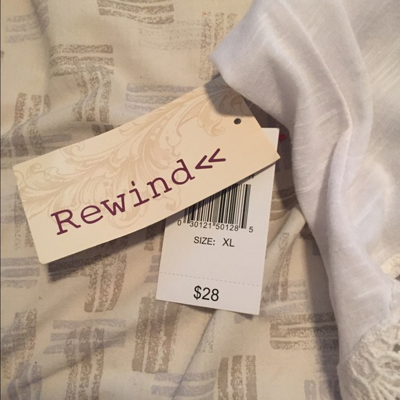 Xl blouse with lace bottom! - Picture 3 of 3