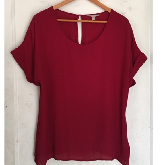 Red Banana Republic blouse