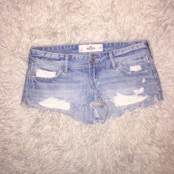 Hollister jean shorts