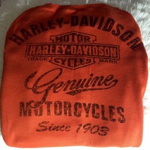 Large Harley Davidson Henley. New condition