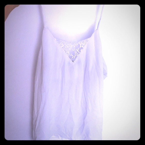White flowy tank