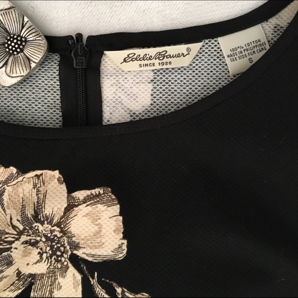 Eddie Bauer Floral Sheath Dress - Picture 3 of 4