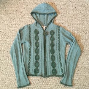 Free People Zip up hoodie