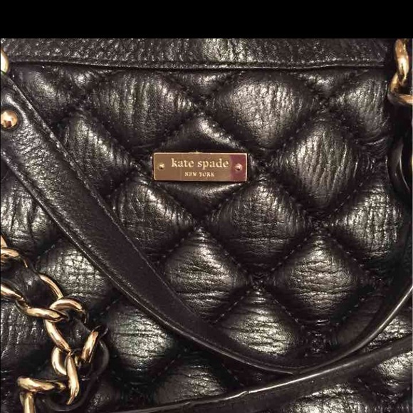 Authentic Kate Spade quilted leather purse
