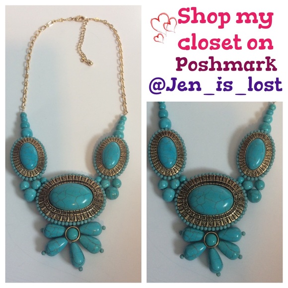 Jewelry - Bundle special Turquoise Necklace and Dress medium