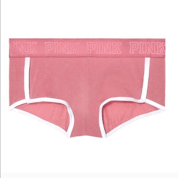 Rare VS PINK Begonia Boyshorts - Picture 2 of 4