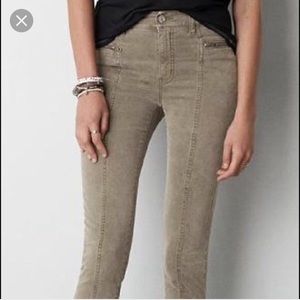 American Eagle Outfitters Olive Green Jeans