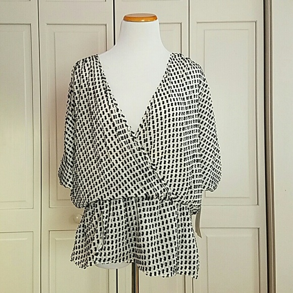 Calvin Klein Textured Fabric Top