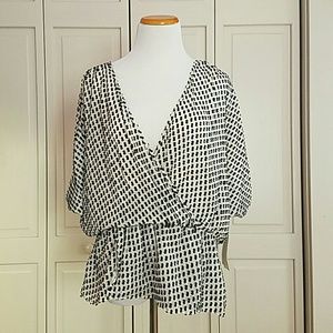 Calvin Klein Textured Fabric Top