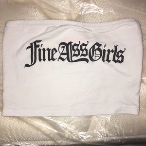 Fine ass girls bandeau top