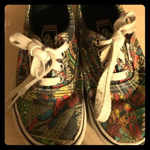 Marvel Comic Vans