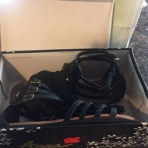 Never worn gladiator style sandals