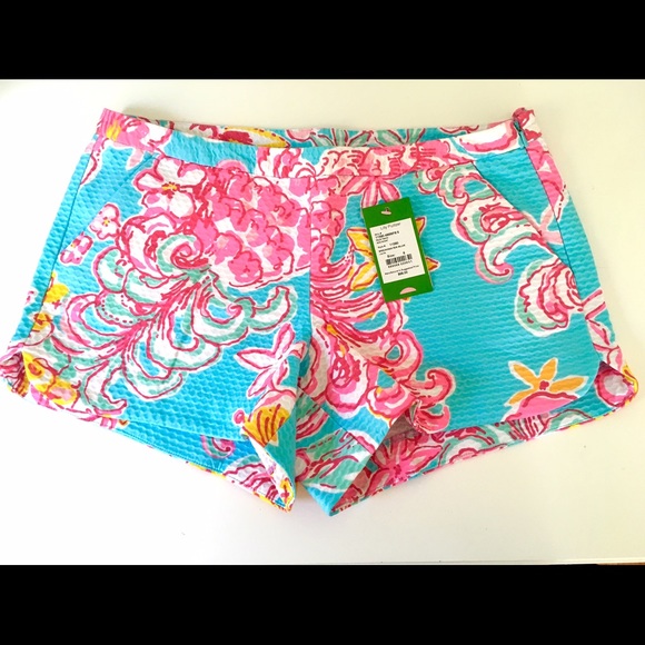 NWT Size 6 Lilly Pulizer 4" Adie Shorts