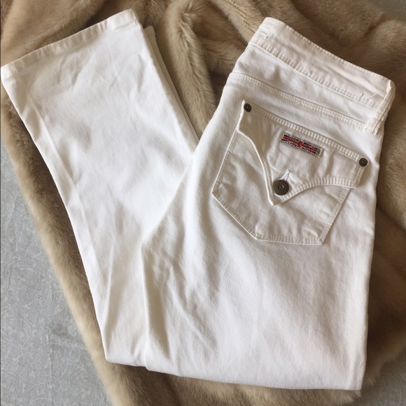 White Hudson pants Size 26