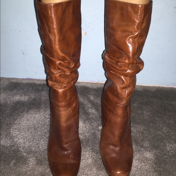 Used BCBG Girl leather boots - Picture 1 of 4
