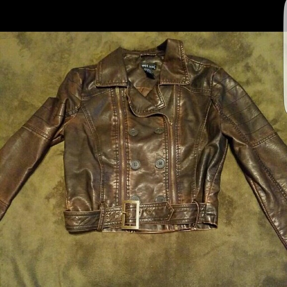 Leather jacket