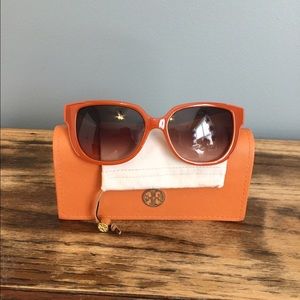Tory Burch sunglasses with case and dust bag