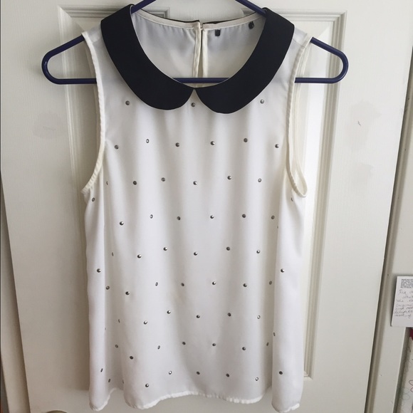 Forever 21 Peter Pan collar tank