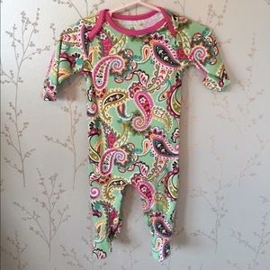 Vera Bradley baby footie