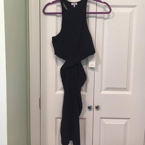 Navy blue dress