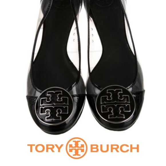 Tory Burch "Audrey" Lucite Ballet Flat