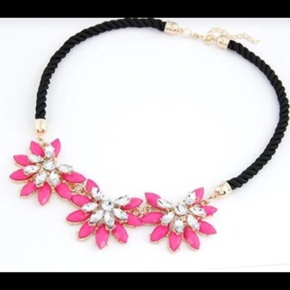 Flower Statement Necklace