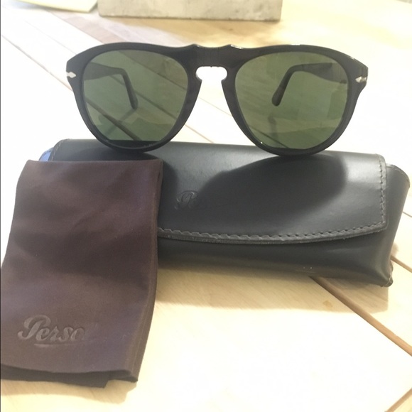Persol 649 95/58 Size 54 Polarized Sunglasses