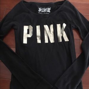 Pink long sleeve top