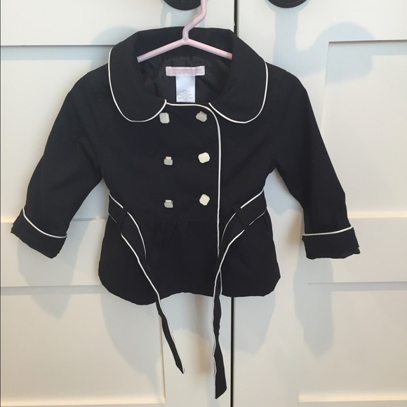 Janie and Jack Peacoat 18-24 mnths EUC