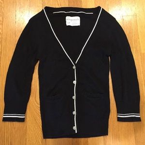 Aeropostale Black & White Cardigan